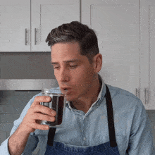 Tasting The Sauce Brian Lagerstrom GIF - Tasting The Sauce Brian Lagerstrom Drinking GIFs