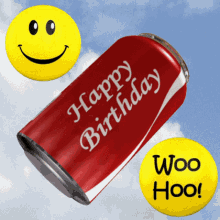 Happy Birthday Woo Hoo GIF - Happy Birthday Woo Hoo Coke GIFs