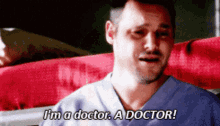 Greys Anatomy Alex Karev GIF - Greys Anatomy Alex Karev Im A Doctor GIFs