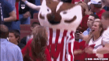 Bucky Badger University Of Wisconsin Madison GIF - Uw Basketball Dancing GIFs