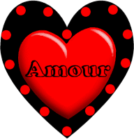Love You Amour Sticker