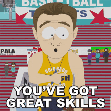 Youve Got Great Skills Basketball Coach GIF - Youve Got Great Skills Basketball Coach South Park GIFs