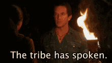 Survivor Tribe Has Spoken GIF - Survivor Jeff Probst Tribe GIFs
