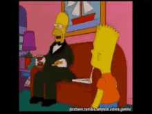 Homero Elegante GIF - Homero Elegante Porque Tan Elegante Homero GIFs