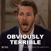 Obviously Terrible Liam Spencer GIF - Obviously Terrible Liam Spencer The Bold And The Beautiful GIFs