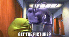 Monsters Inc Randall Boggs GIF - Monsters Inc Randall Boggs Get The Picture GIFs