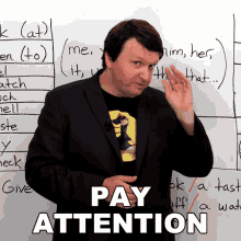 Pay Attention Alex GIF - Pay Attention Alex Engvid GIFs