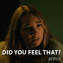 Did You Feel That Angelina GIF - Did You Feel That Angelina Holly Taylor GIFs