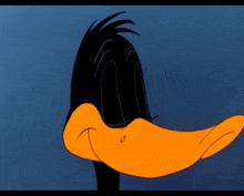 Daffy Duck Cent Sign GIF - Daffy Duck Cent Sign Eyes GIFs