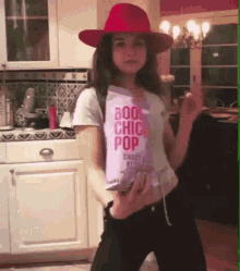 Danielle Campbell Cowboy Hat GIF - Danielle Campbell Cowboy Hat Dancing GIFs