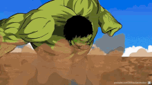 Saitama One Punch Man Hulk Vs Saitama GIF