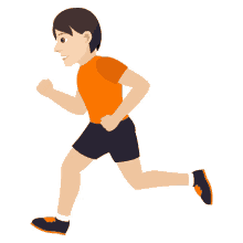 jogging run