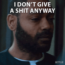 I Don'T Give A Shit Anyway Izi GIF - I Don'T Give A Shit Anyway Izi The Kitchen GIFs