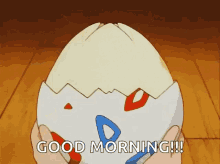 pokemon misty good morning togepi