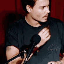 Johnny Depp Cigarette GIF