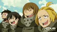 Fire Force Laughing GIF - Fire Force Laughing Coub GIFs