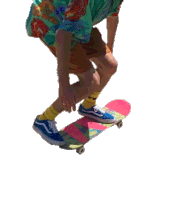 Kickflip Skateboard Sticker