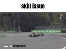 Formula1 Skill Issue GIF