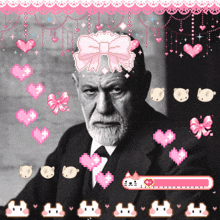 Freud Pink GIF - Freud Pink Coquette GIFs