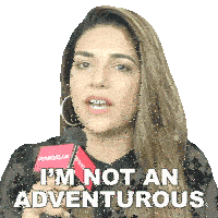 I'M Not An Adventurous Person Anjum Fakih Sticker - I'M Not An Adventurous Person Anjum Fakih Pinkvilla Stickers