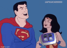 Intellivision Amico Superman GIF - Intellivision Amico Superman Wonder Woman GIFs