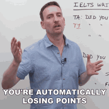 Youre Automatically Losing Points Adam GIF - Youre Automatically Losing Points Adam Engvid GIFs