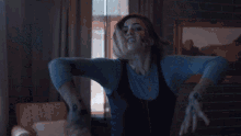 Stick In The Wall Melissa Benoist GIF - Stick In The Wall Melissa Benoist Kara Zor El GIFs