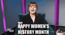 Kelly Clarkson Kelly Clarkson Show GIF - Kelly Clarkson Kelly Clarkson Show Womens History Month GIFs