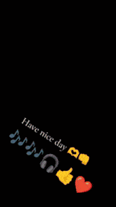 a picture of a woman with the words have nice day on the bottom