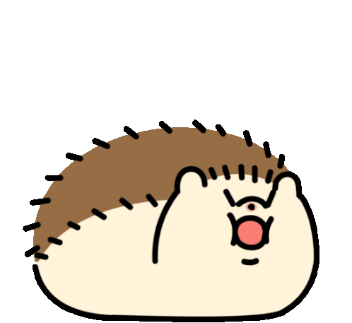 Furious Hedgehog Puffs His Cheeks And Exudes Steam Sticker - Spikethe Hedgehog Huff Cute Stickers