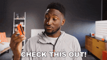 Check This Out Marques Brownlee GIF - Check This Out Marques Brownlee Take A Look At This GIFs