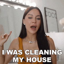 I Was Cleaning My House Lisa Alexandra GIF - I Was Cleaning My House Lisa Alexandra Coco Lili GIFs