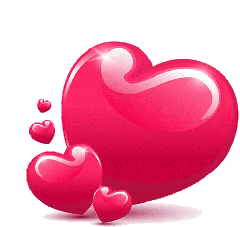 Heart Love Sticker - Heart Love Pink Hearts Stickers