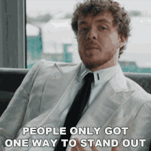 People Only Got One Way To Stand Out Jack Harlow GIF - People Only Got One Way To Stand Out Jack Harlow Churchill Down Song GIFs