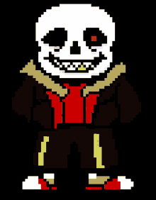 sans fell underfell smile gold tooth