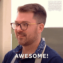 Awesome Andrew GIF - Awesome Andrew The Great Canadian Baking Show GIFs