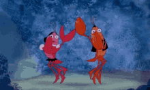 lobster dance flamenco tango ocean