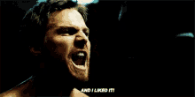 Oliver Queen I Liked It GIF - Oliver Queen I Liked It Rage GIFs