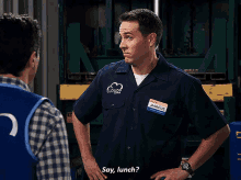Superstore Marcus GIF - Superstore Marcus Say Lunch GIFs