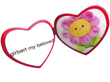 Girbert My Beloved GIF - Girbert My Beloved Flower Plush GIFs