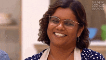 Raise Hand Candice GIF - Raise Hand Candice The Great Canadian Baking Show GIFs