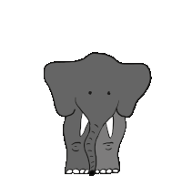 Elephant Elephants Sticker - Elephant Elephants Baby Elephant Stickers