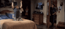 Jake Two And A Half Men GIF - Jake Two And A Half Men Jake Throw Money GIFs