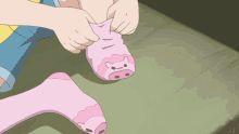 Pig Socks Inuzuka Tsumugi GIF