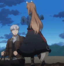 Spice And Wolf Holo GIF - Spice And Wolf Wolf Holo GIFs