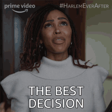 The Best Decision Camille GIF - The Best Decision Camille Harlem GIFs
