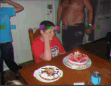 komako la pute glitch happy birthday cake