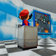 Mario Smg4 GIF - Mario Smg4 Girando GIFs