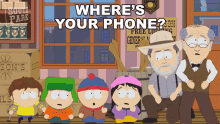 Wheres Your Phone Wendy Testaburger GIF - Wheres Your Phone Wendy Testaburger Jimmy Valmer GIFs
