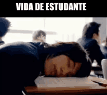 Vida De Estudante / Estudando / Dormindo / Cansado GIF - Student Tired Sleeping GIFs